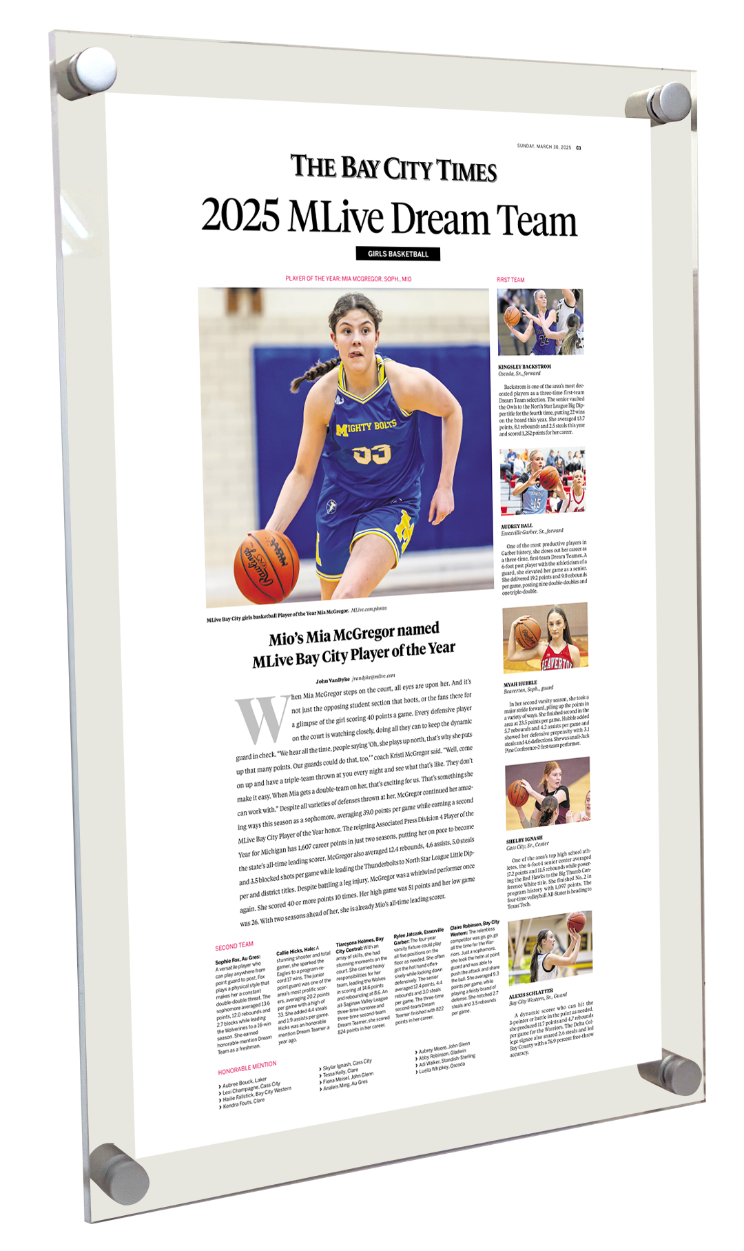 Dream Team - Acrylic Plaque