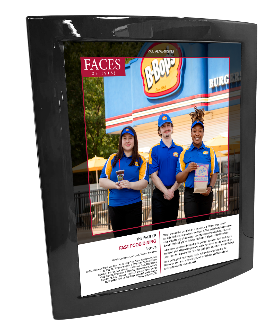 CITYVIEW - FACES - Eclipse Plaque with Metal Inlay