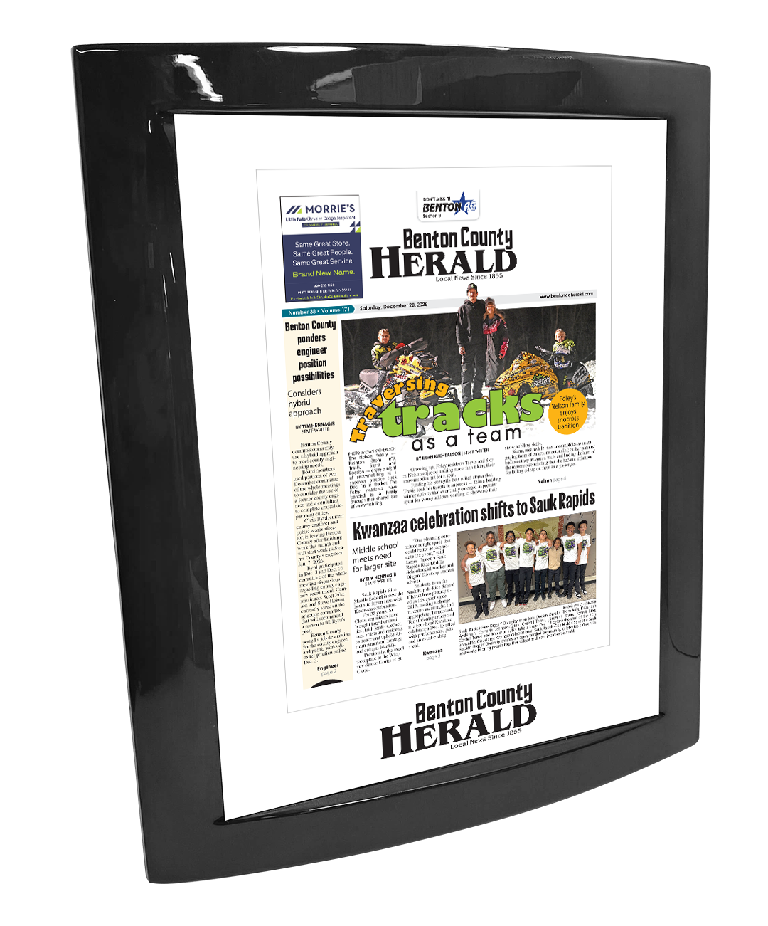 Star Publications Article Eclipse Plaque with Metal Inlay