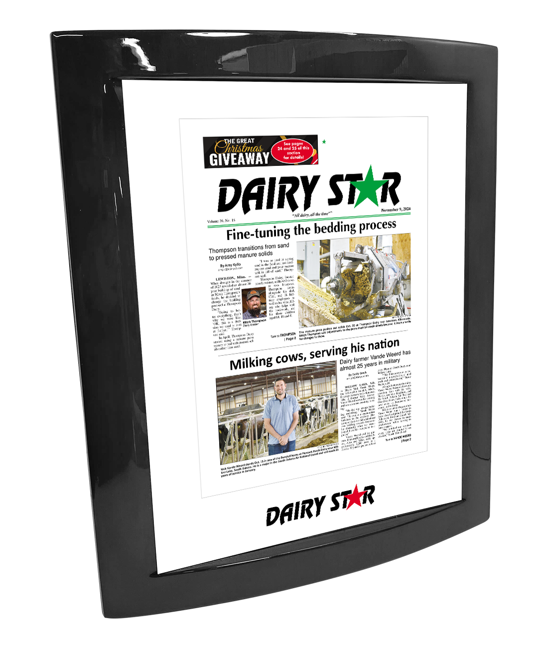 Star Publications Article Eclipse Plaque with Metal Inlay