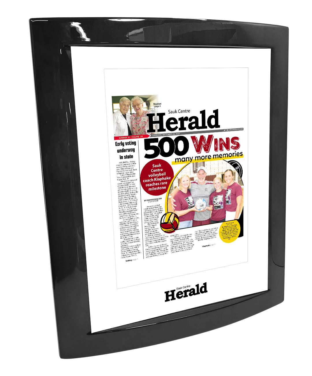 Star Publications Article Eclipse Plaque with Metal Inlay