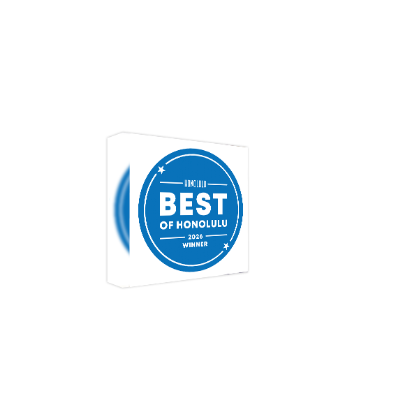 "Best of Honolulu" Award - Acrylic Block