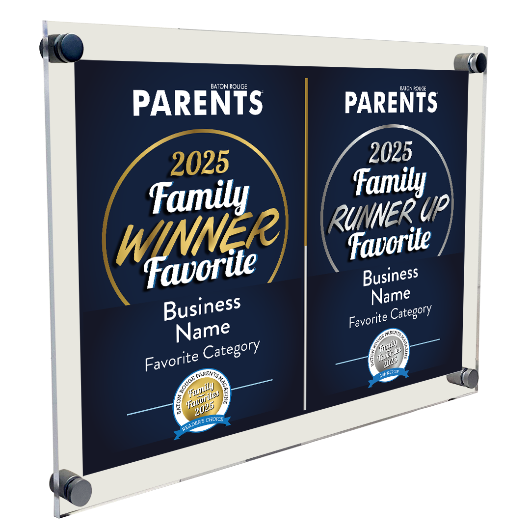 BR Parents Family Favorites Award Plaque