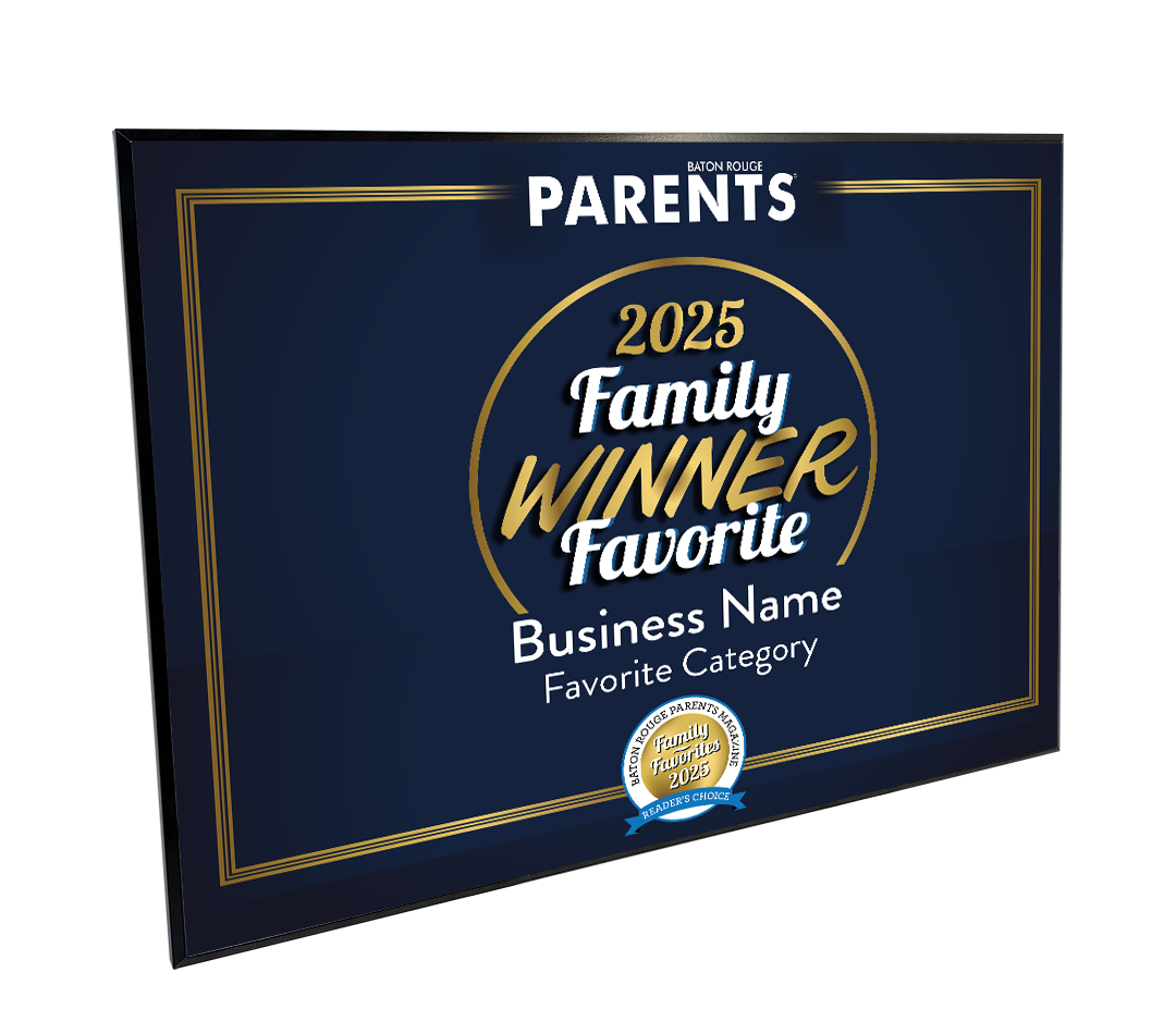 BR Parents Family Favorites Award Plaque