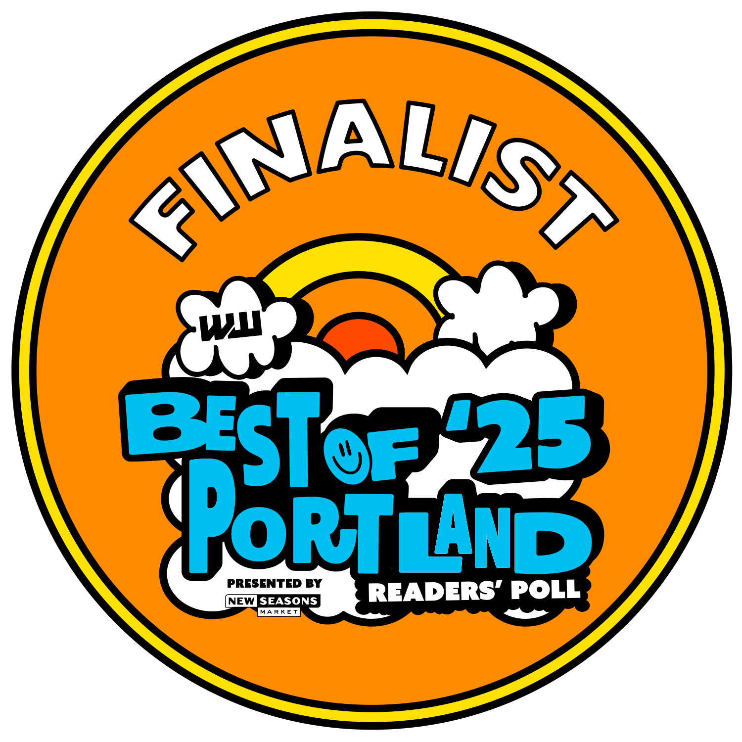 Willamette Week - Best of Portland Stickers