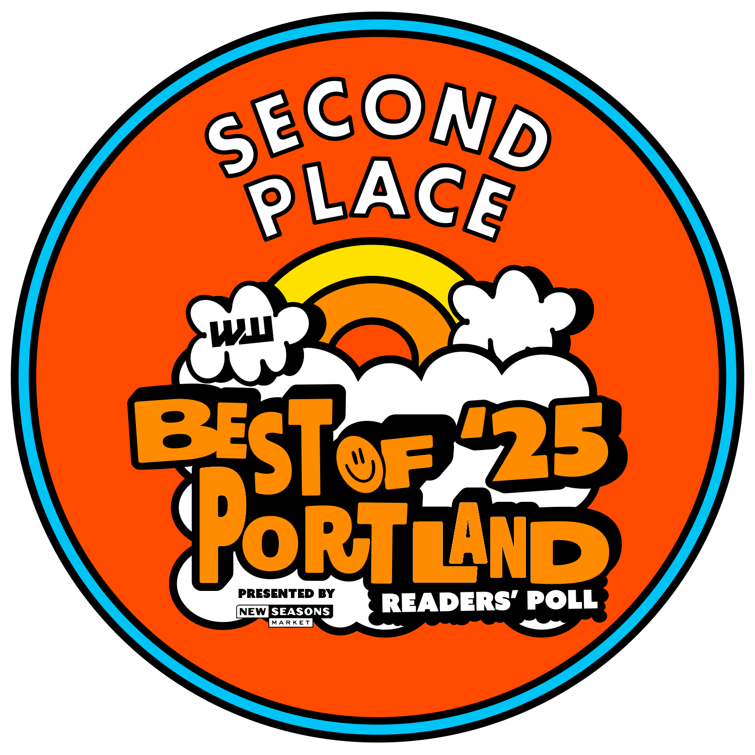 Willamette Week - Best of Portland Stickers