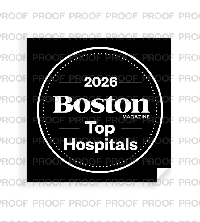 Boston Magazine Top Hospitals - Window Decals