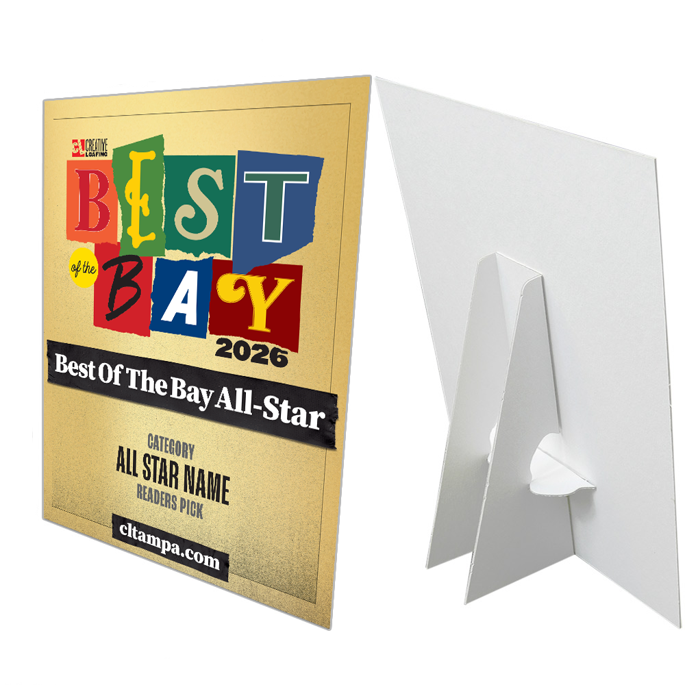 CL Tampa Bay Best of the Bay | Counter Cards