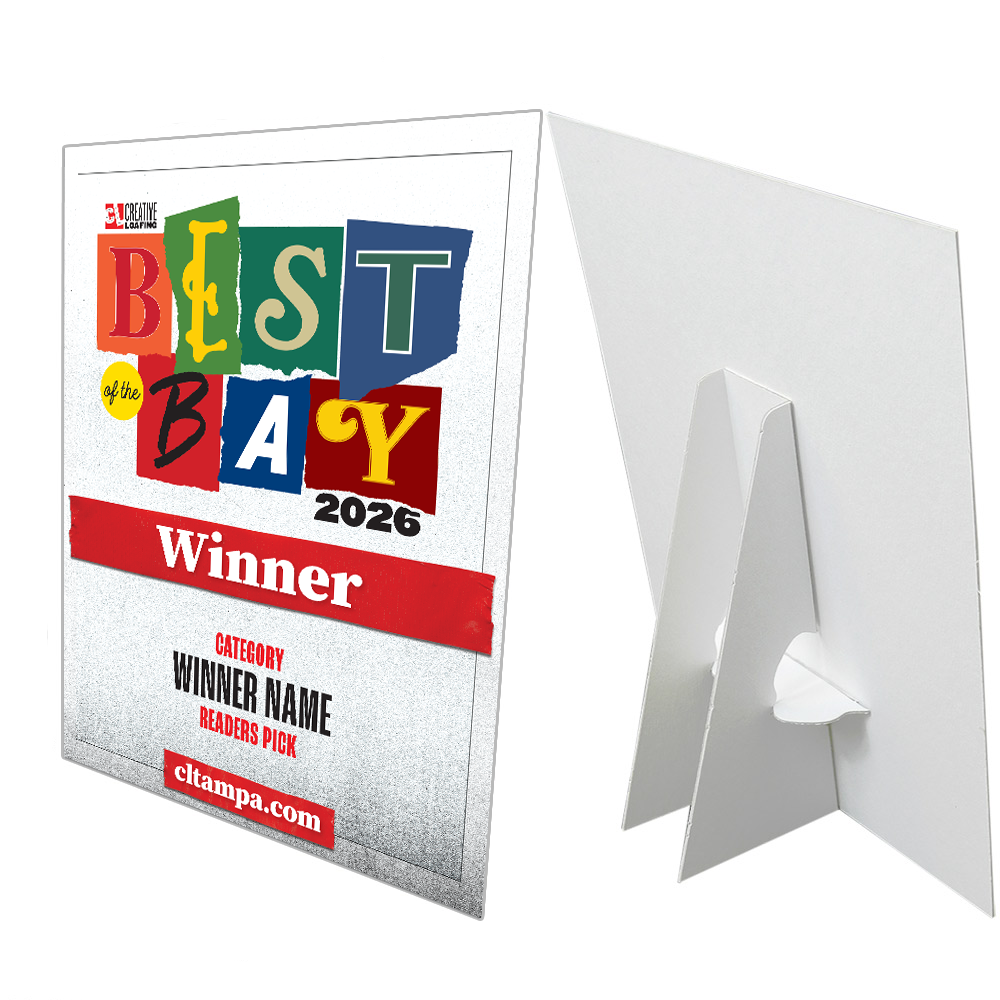 CL Tampa Bay Best of the Bay | Counter Cards