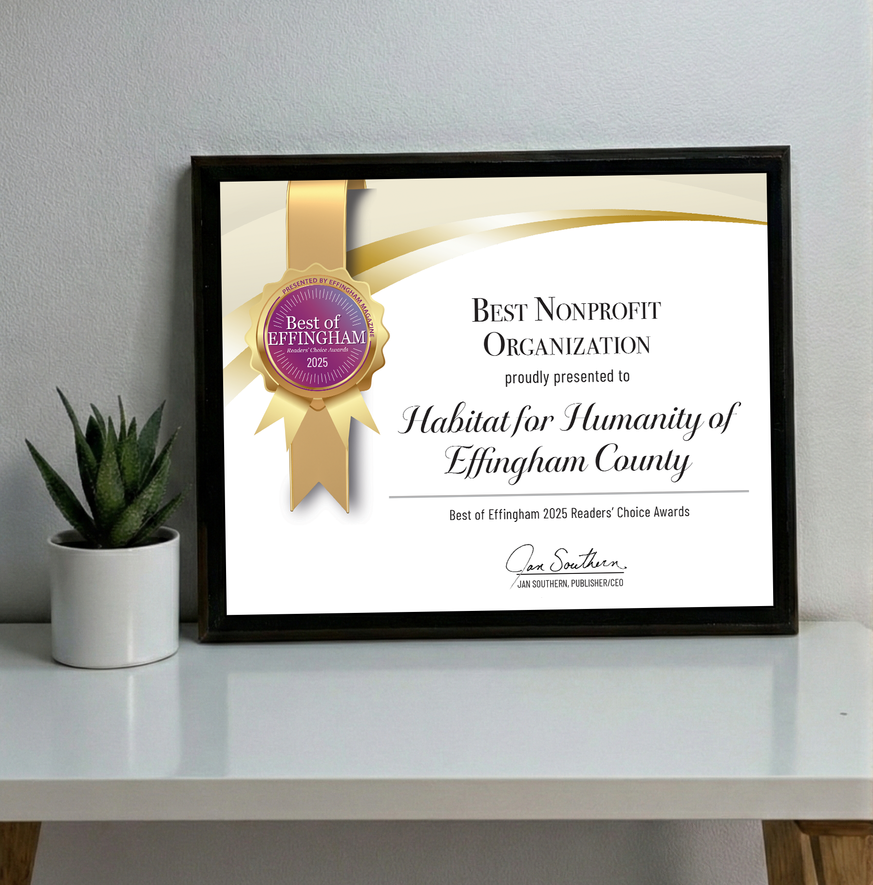 Best of Effingham - Classic Plaque