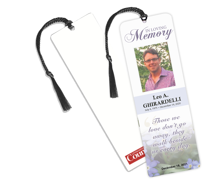 Livingston County Memorial Bookmarks