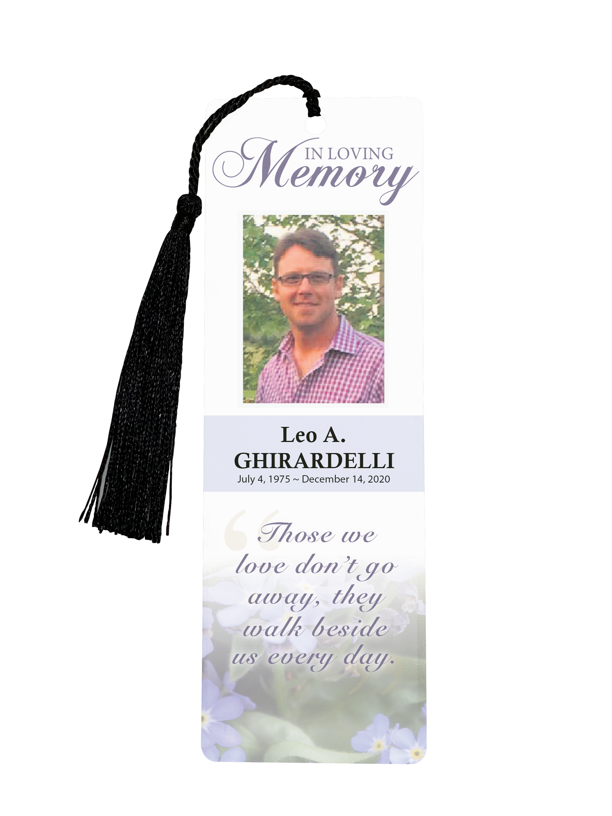 The Dells City Journal Memorial Bookmark