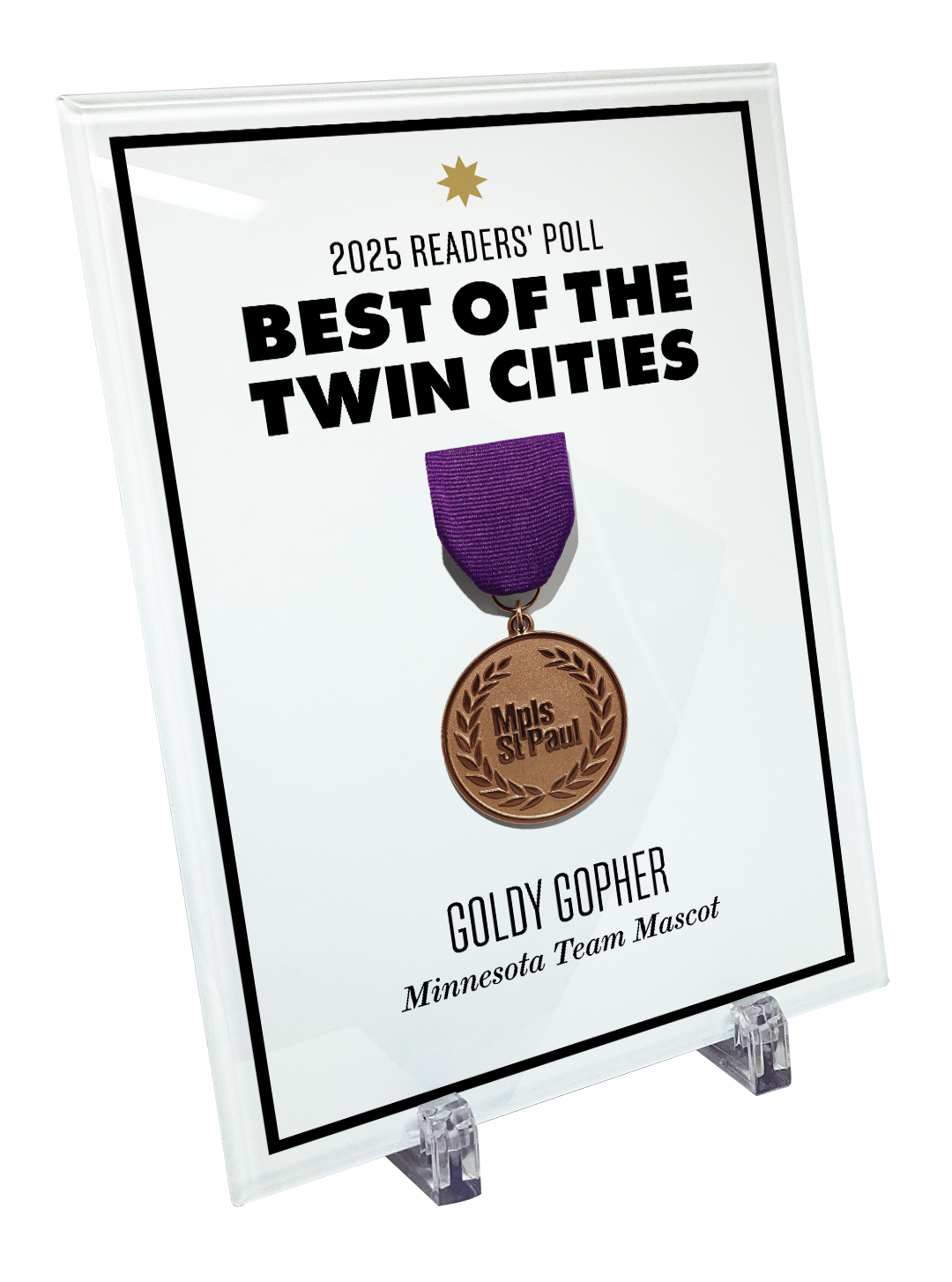 Mpls St. Paul - Best of Twin Cities - Crystal Glass