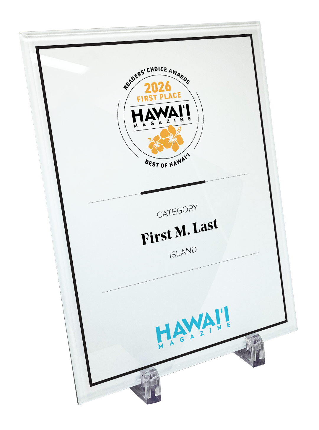 Hawaii Magazine: Reader's Choice Awards - Crystal Glass