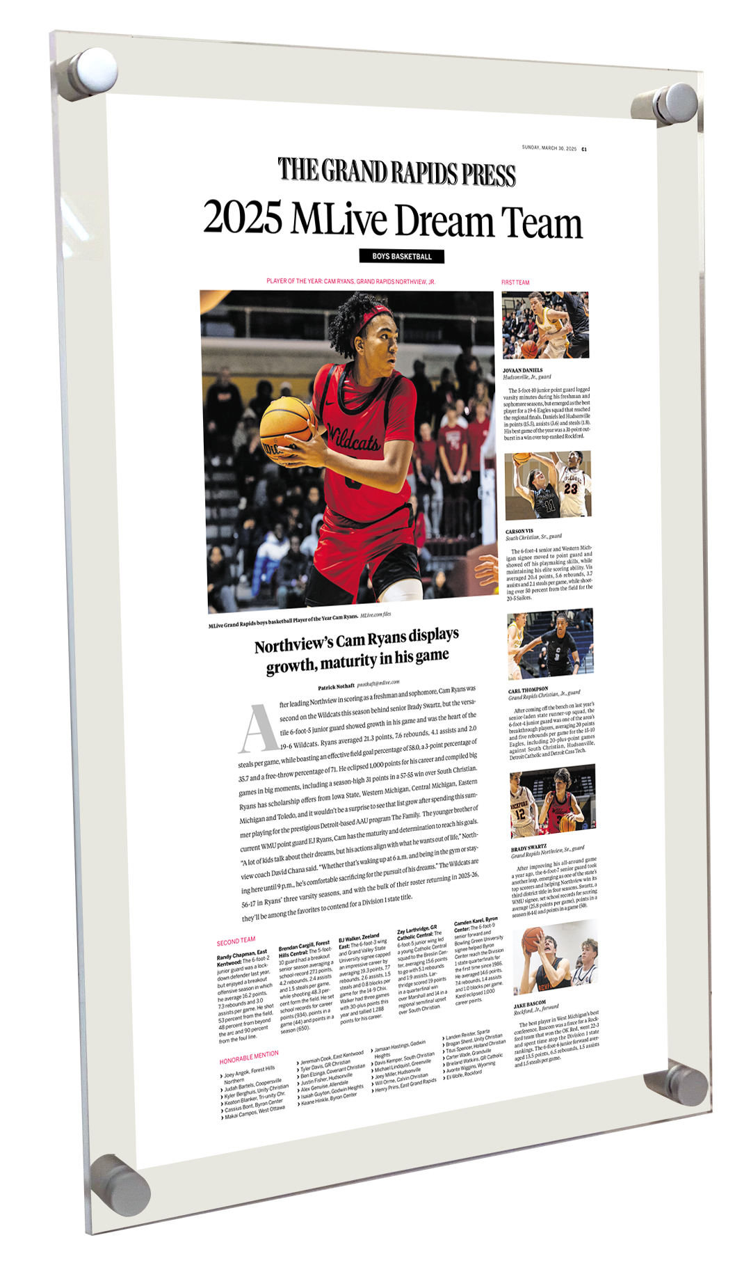 Dream Team - Acrylic Plaque