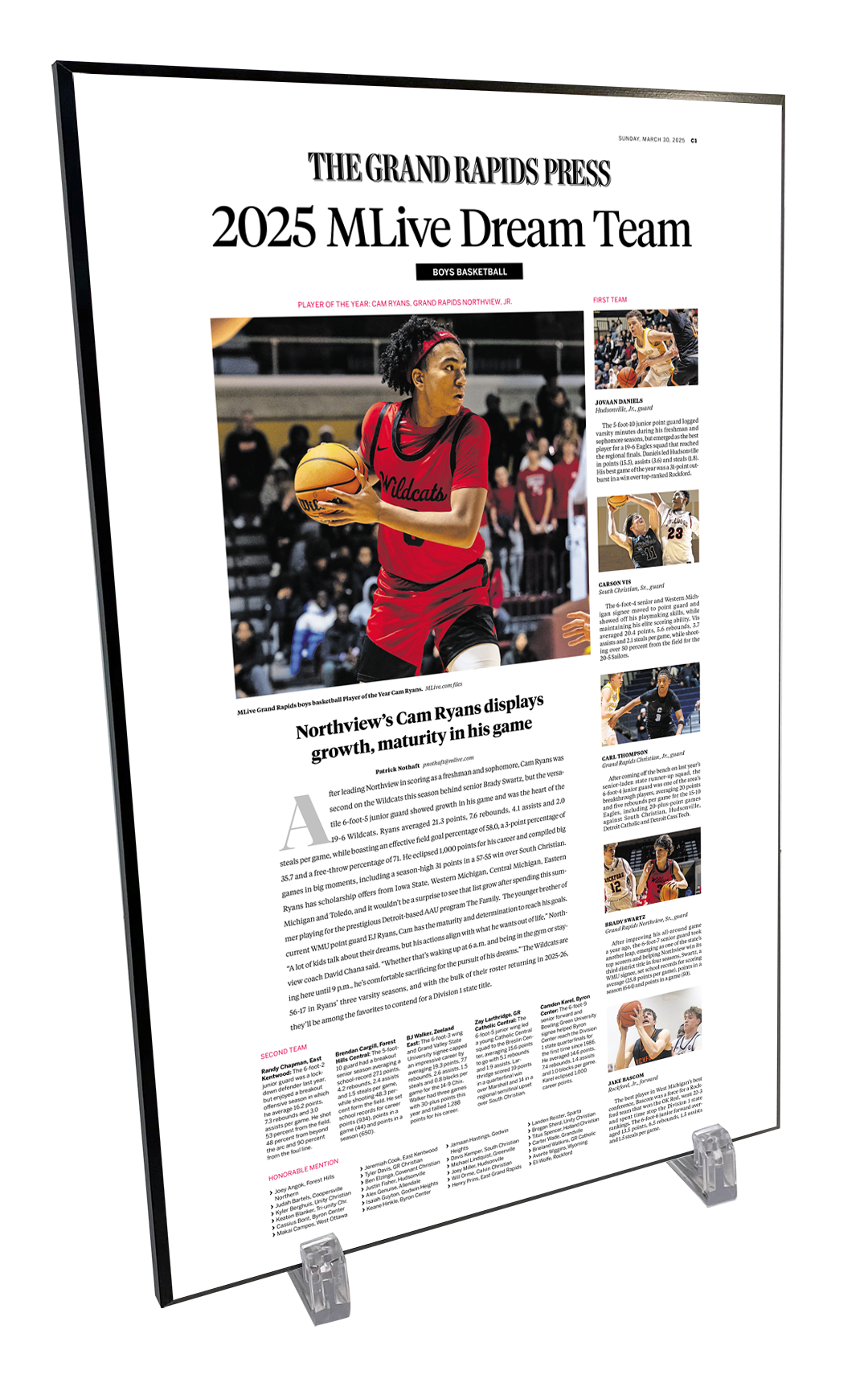 Dream Team - Wood Plaque