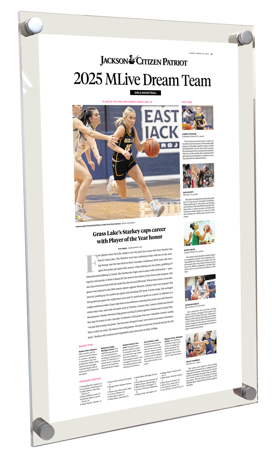 Dream Team - Acrylic Plaque