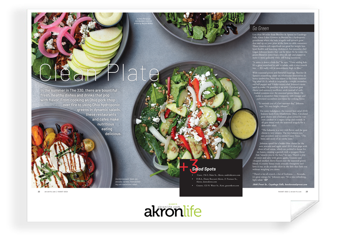 Akron Life Article & Cover Archival Reprints