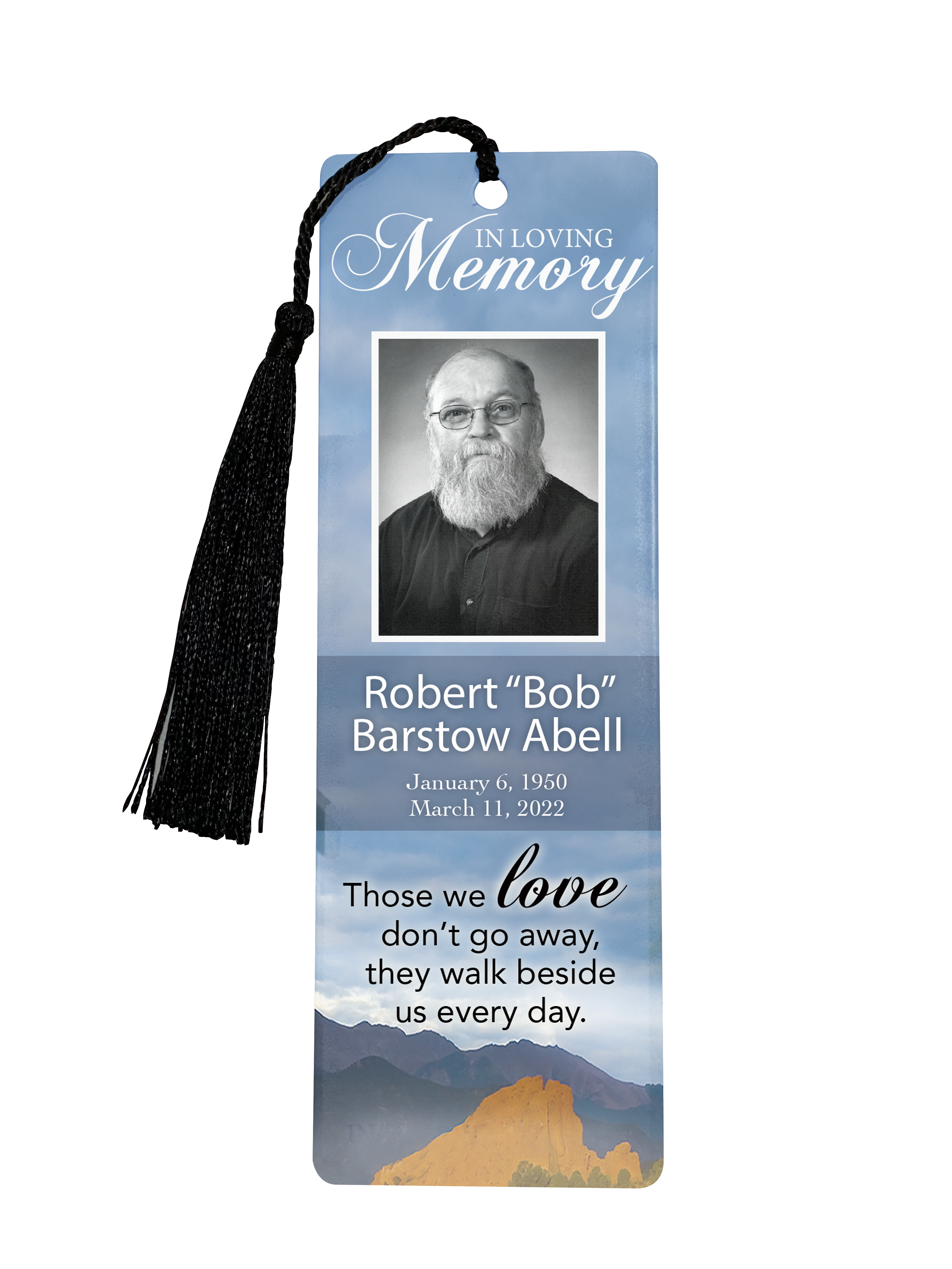 The Dells City Journal Memorial Bookmark