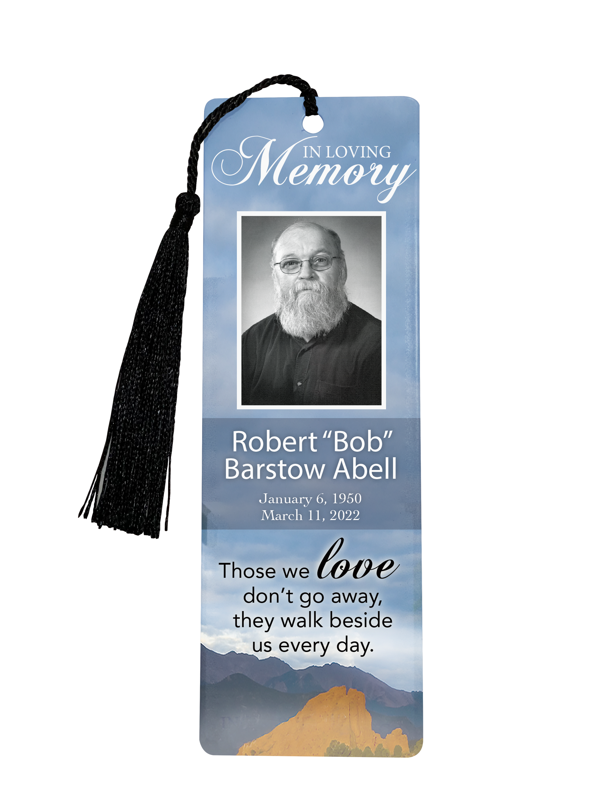 The Dells City Journal Memorial Bookmark