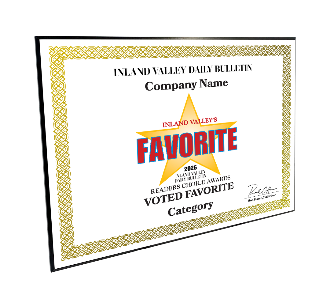 IVDB Best Of and Readers Choice Certificate - Modern Hardi-plaque