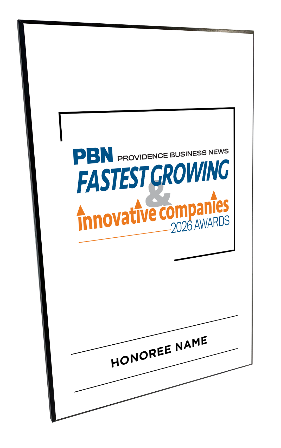 PBN Awards - Logo Only Version - Plaque