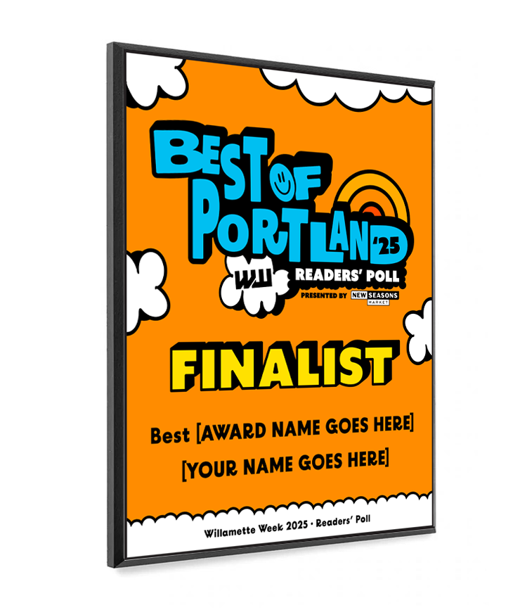 Willamette Week - Best of Portland - Wood Plaque
