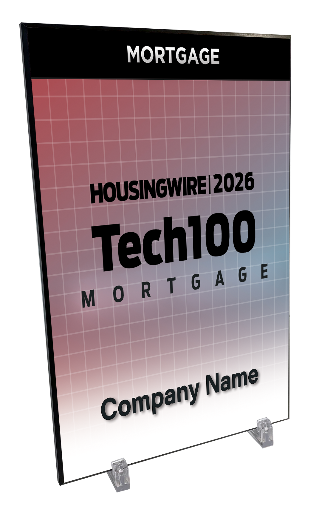 HousingWire Editorial Award Programs Plaque