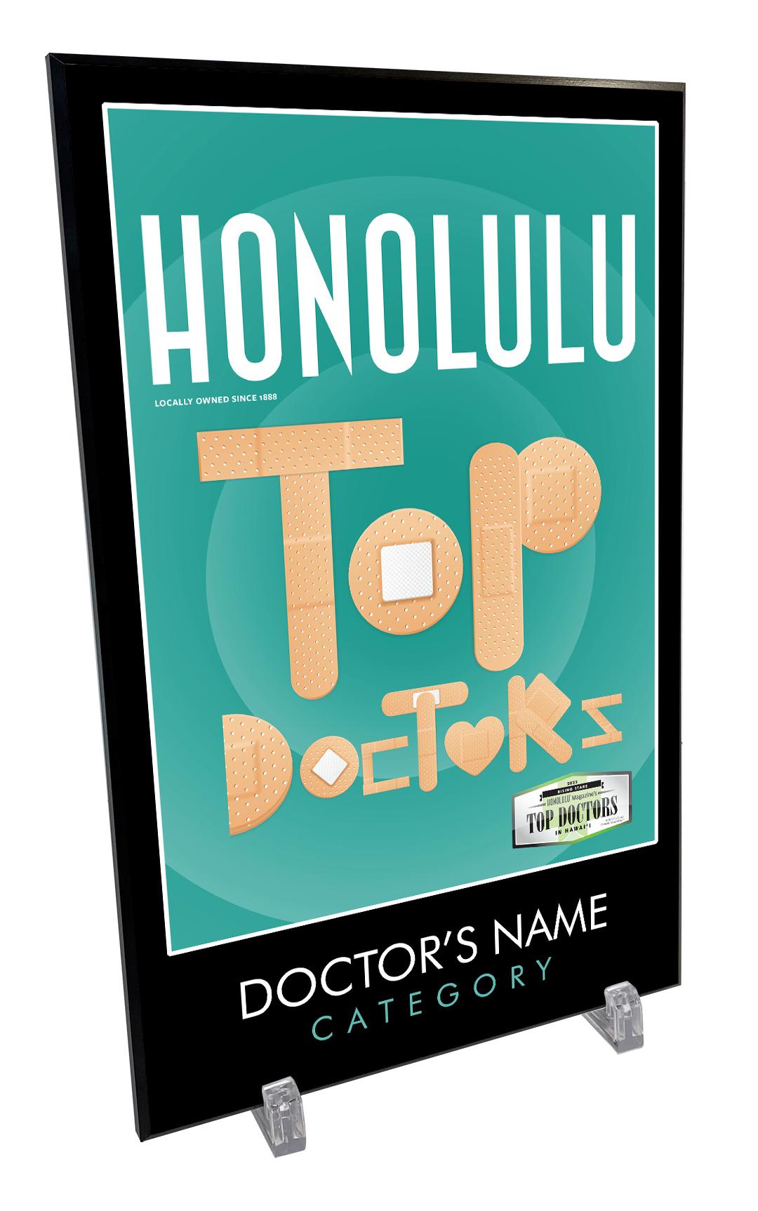 HONOLULU Magazine Top Doctors Plaques
