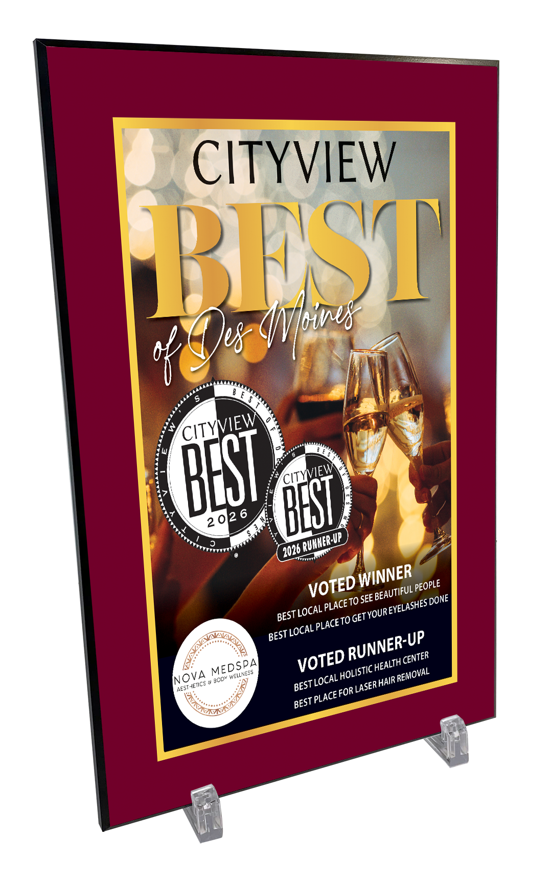 CITYVIEW - Best of Des Moines - Plaques