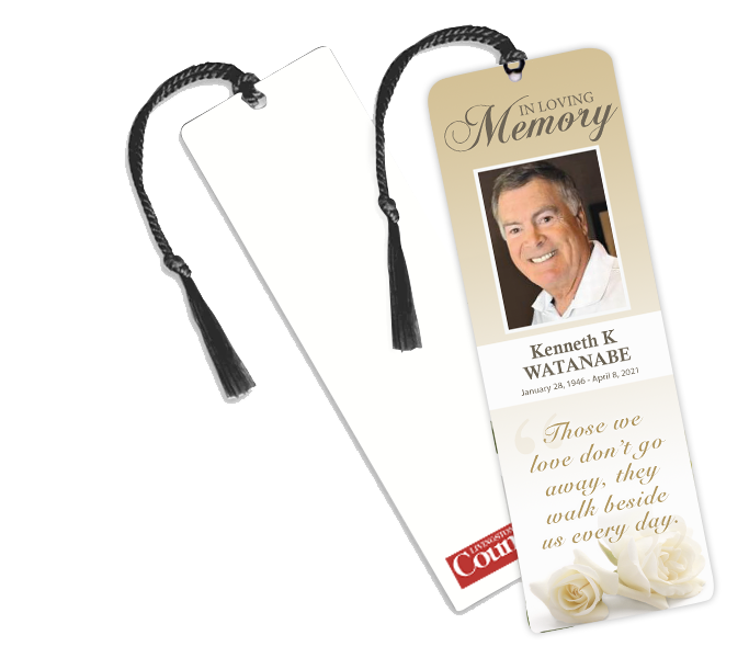 Livingston County Memorial Bookmarks