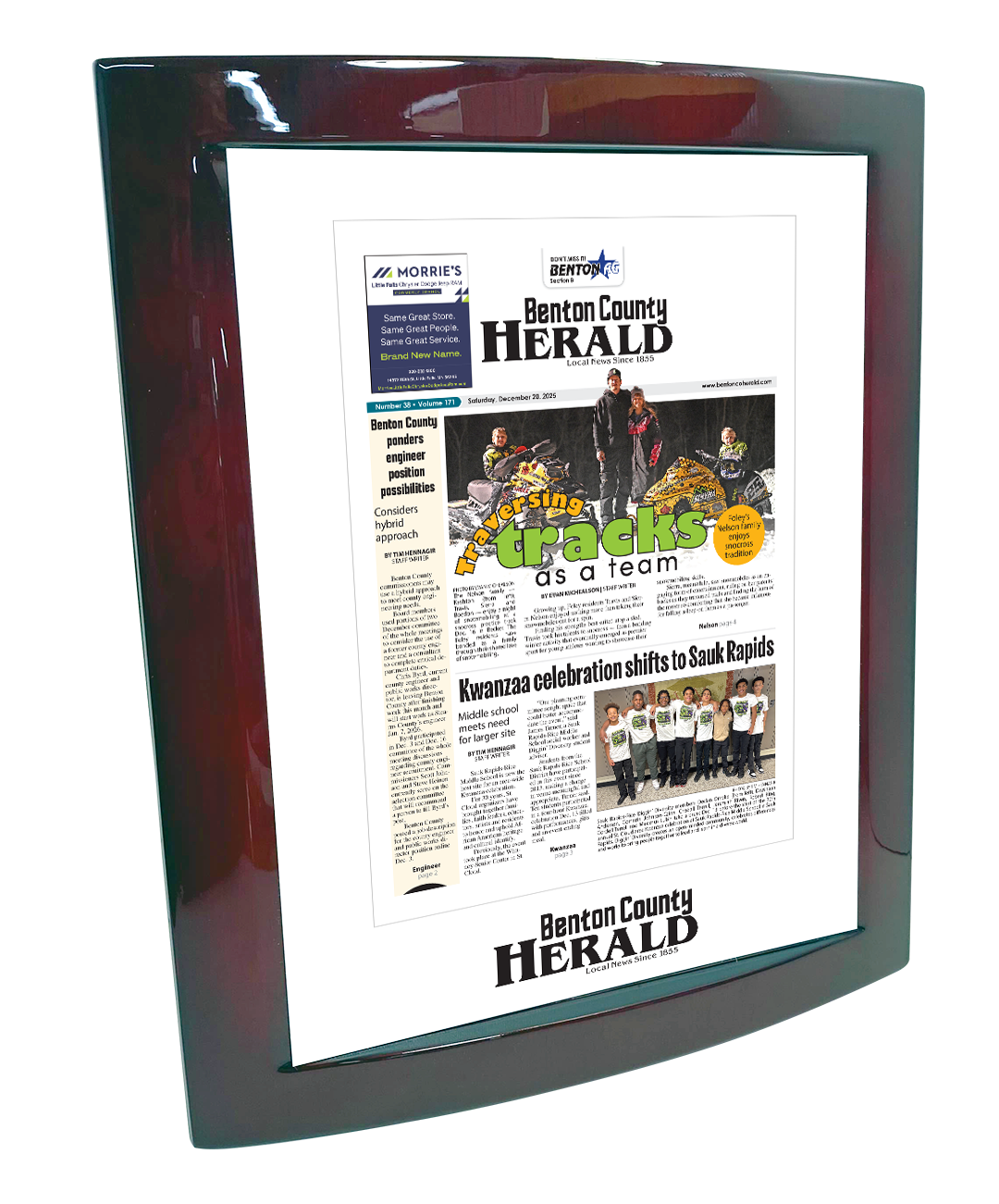 Star Publications Article Eclipse Plaque with Metal Inlay