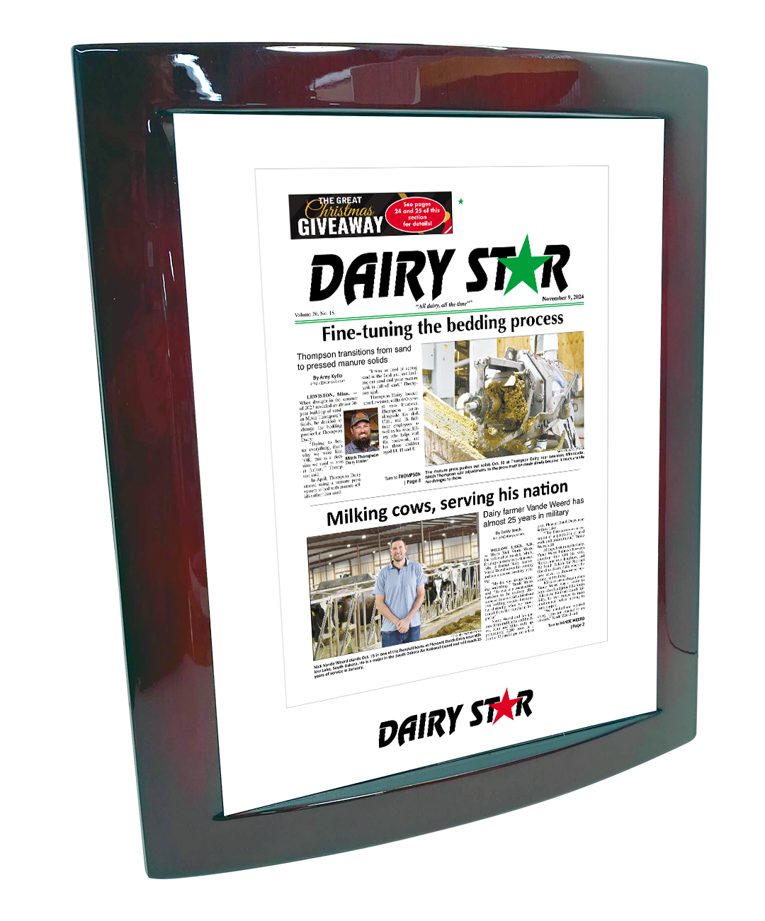 Star Publications Article Eclipse Plaque with Metal Inlay