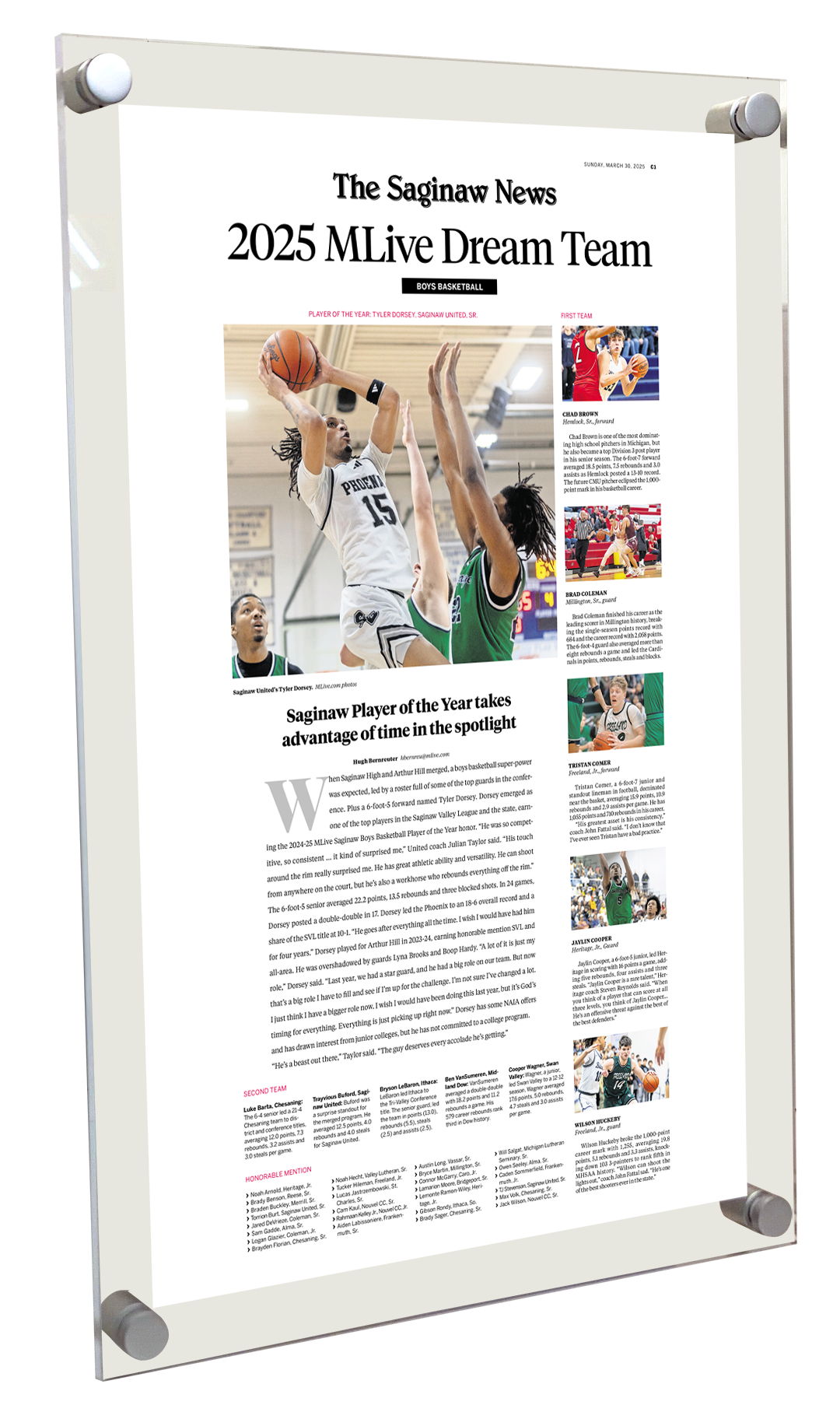 Dream Team - Acrylic Plaque