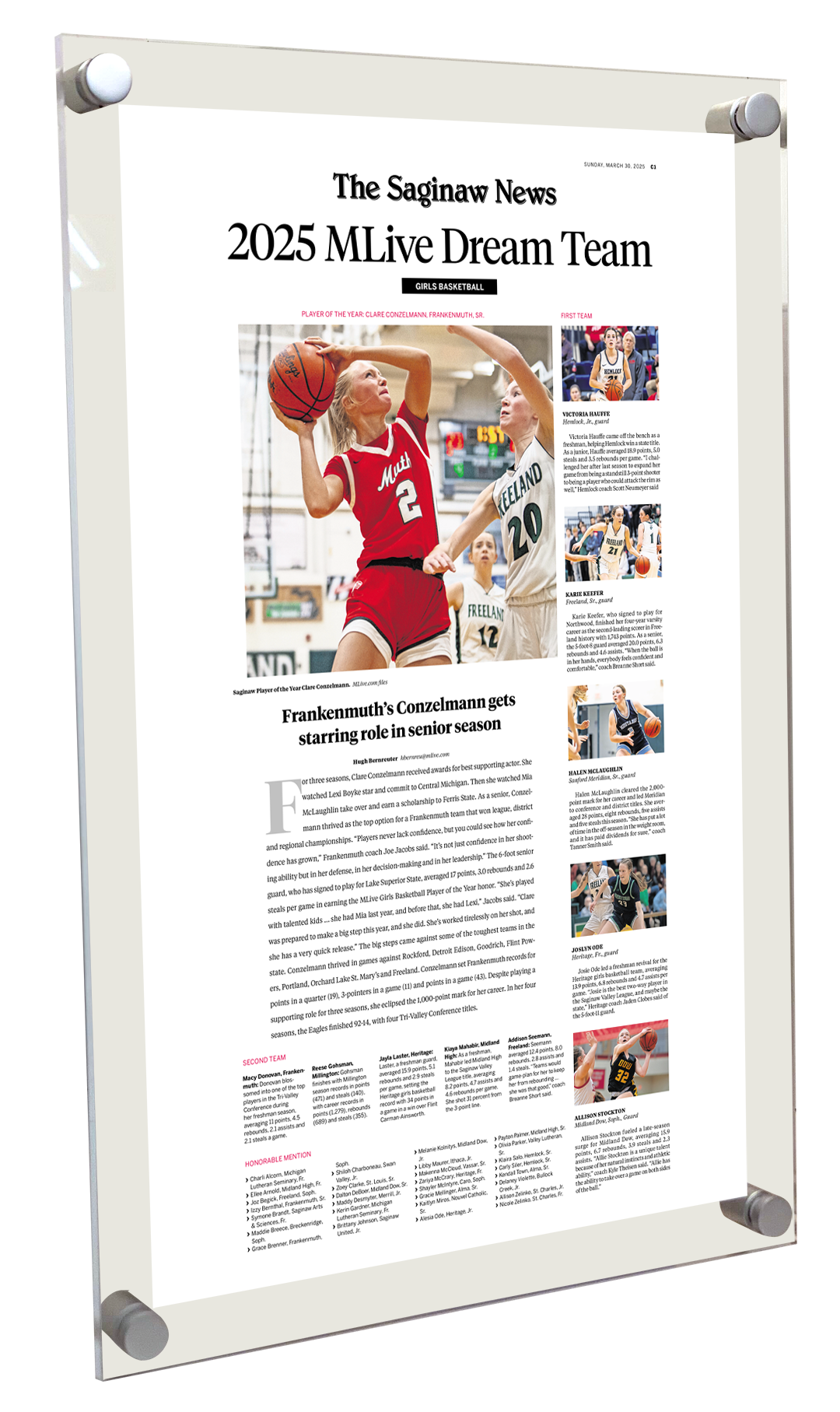 Dream Team - Acrylic Plaque