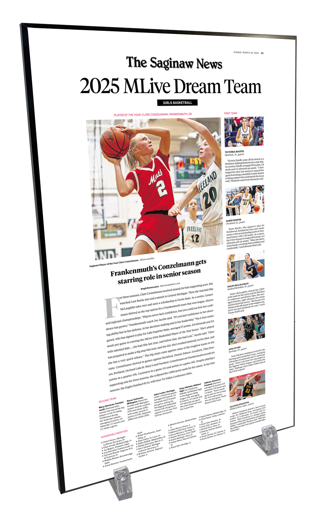 Dream Team - Wood Plaque