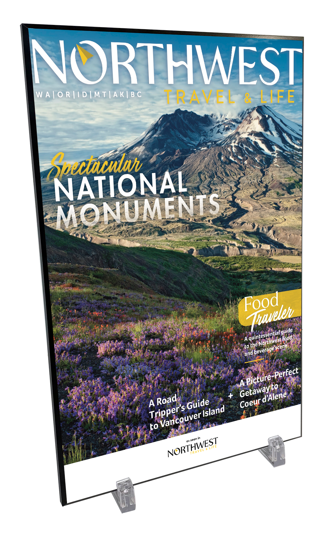 Northwest Travel & Life Magazine Article & Cover Plaques