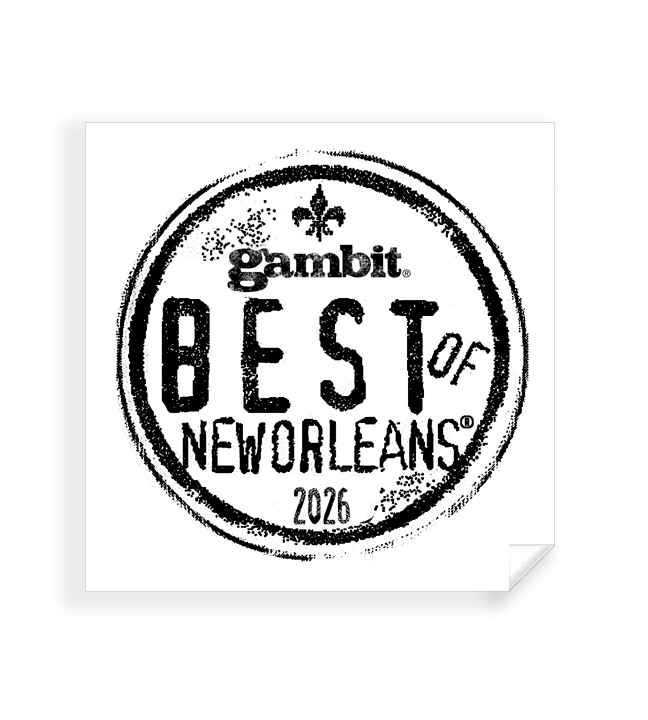 Gambit "Best of New Orleans" Award - Stickers