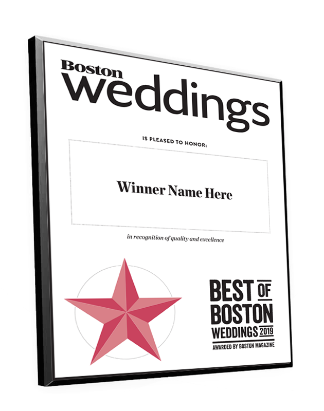 “Best of Boston Weddings” Plaques by NewsKeepsake