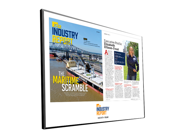 10/12 Industry Report Article & Cover Spread Plaques by NewsKeepsake