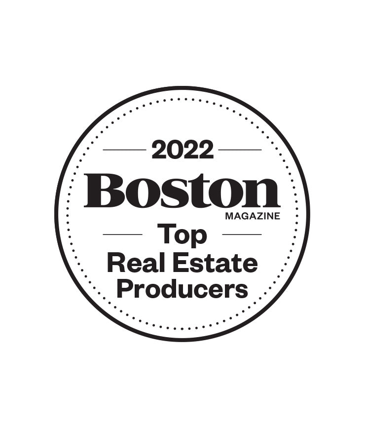 Boston Magazine Top Real Estate Producers Window Decals