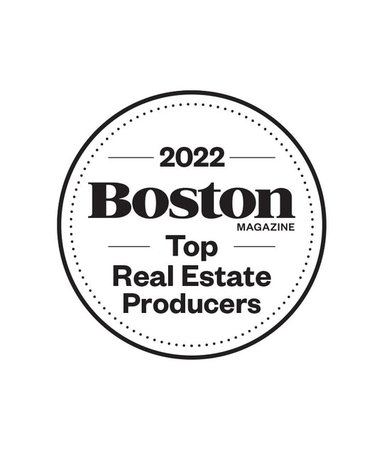 Boston Magazine Top Real Estate Producers Window Decals