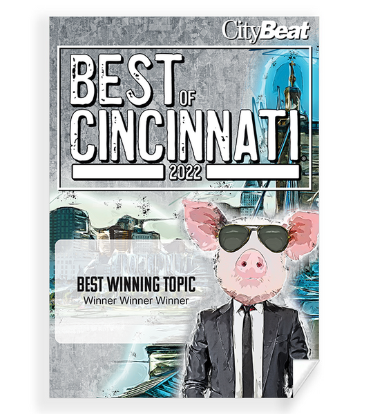 CityBeat "Best of Cincinnati" Award Window Decals