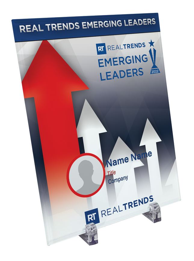 HousingWire Editorial Award Programs Plaque - Glass