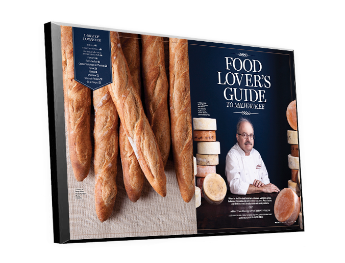 Milwaukee Magazine Article Plaque by NewsKeepsake