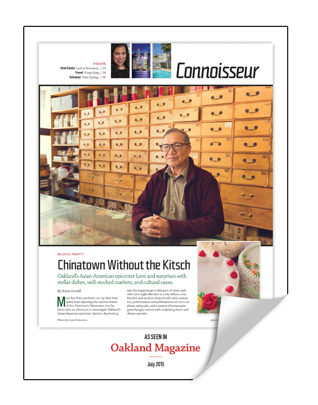 Oakland Magazine 1-Page Article Reprint by NewsKeepsake