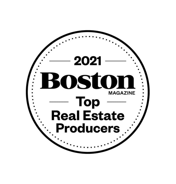 Boston Magazine Top Real Estate Producers Window Decals