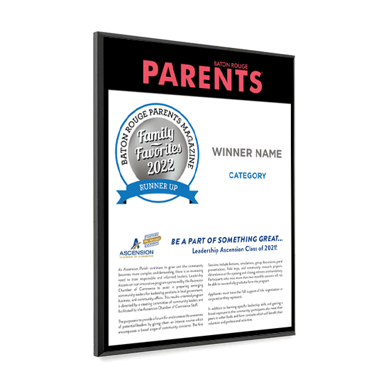 BR Parents Family Favorites Profile Plaques