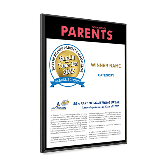 BR Parents Family Favorites Profile Plaques