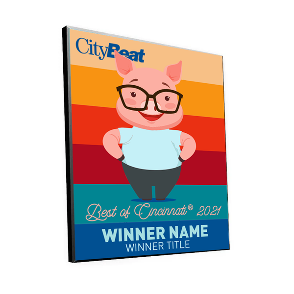 CityBeat “Best of Cincinnati" Award Plaque